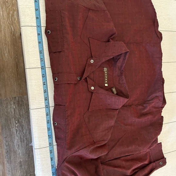 Roper 2x snap button, iridescent, longsleeve western shirt ladies - Picture 4 of 7